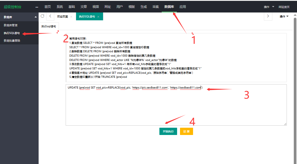 02-苹果CMS批量替换截图